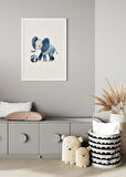 Blue Elephant | Çocuk Odası Tablo