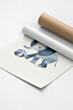 Blue Elephant | Çocuk Odası Tablo