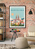 Barcelona | Şehir Posteri