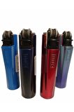4 Adet Kaliteli Çarklı Taşlı Doldurulur Çakmak Clipper Flamagas Karışık Renk