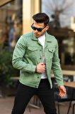 Mint Renk Kot Ceket