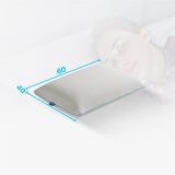 Kontürlü Klasik Visco Yastık Memory Foam Boyun Yastığı Hafızalı Yastık 60*40*12
