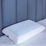 Jelli Klasik Visco Yastık Memory Foam Boyun Yastığı Hafızalı Yastık 60*40*15