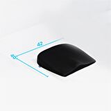 Visco Anatomik Minder Sandalye Oturma Minderi Visco Foam Serinletici Minder  42*40*9*2