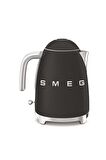 50'S Style Retro MAT Siyah Kettle