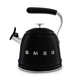 50's Style Siyah Set Üstü Düdüklü Kettle 2.3 Lt