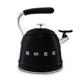 50's Style Siyah Set Üstü Düdüklü Kettle 2.3 Lt