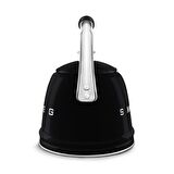 50's Style Siyah Set Üstü Düdüklü Kettle 2.3 Lt