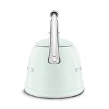50's Style Pastel Yeşil Set Üstü Düdüklü Kettle 2.3 Lt