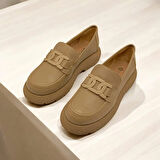 Anatolia Vizon Deri Kadın Günlük Ayakkabı