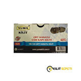Yuma Çift Kanat Cam Kapı Kilidi YM-745