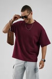 Oversize Kalıp Basic %100 Pamuklu Erkek Tişört