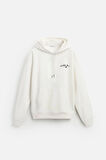 Kapuşonlu Elektro Man Baskılı Unisex Oversize Kalıp Hoodie