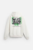 Kapuşonlu Everything Baskılı Oversize Kalıp Hoodie