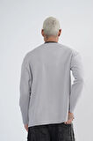 King Brich Pis Yaka Oversize Kalıp Erkek Sweatshirt