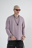King Brich Pis Yaka Oversize Kalıp Erkek Sweatshirt