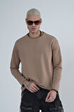 King Brich Pis Yaka Oversize Kalıp Erkek Sweatshirt