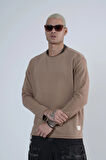 King Brich Pis Yaka Oversize Kalıp Erkek Sweatshirt