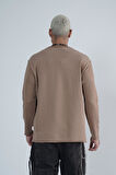 King Brich Pis Yaka Oversize Kalıp Erkek Sweatshirt