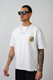 Oversize Kalıp Osmanlı Çarşı Baskılı Unisex Tişört