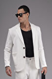 Regular Kalıp Mevsimlik Erkek Blazer Takım