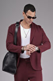 Regular Kalıp Mevsimlik Erkek Blazer Takım
