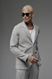 Regular Kalıp Likralı Erkek Blazer Alt Üst Takım
