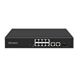 8 Port 10/100 +2 Gigabit Uplink +1 Sfp Poe Switch