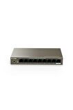 Ip-Com G1109P-8-102W 8Ge Rj45 Ports Poe,1Ge Rj45 Ports Nonpoe,Poe Pwr Bdgt:92W Desktop Metal Case