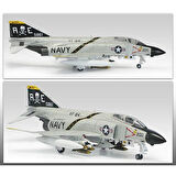 Academy 12529 1/72 Ölçek, USN F-4J (VF-84 Jolly Rogers) Savaş Uçağı, Plastik Model kiti