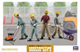 Hasegawa WM03 66003 1/35 Ölçek, İnşaat İşçileri Figürleri-A, Plastik Model Kiti