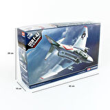 Academy 12323 1/48 Ölçek, USN F-4J VF-102 Diamondbacks Savaş Uçağı, Plastik Model kiti