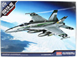 Academy 12565 1/72 Ölçek, USN F/A-18E (VFA-195 Chippy Ho) Savaş Uçağı, Plastik Model kiti