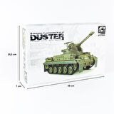 AFV Club AF35S66 1/35 Ölçek, German Flakpanzer M-42 A1 (DUSTER) Uçaksavar Tankı, Plastik Model kiti