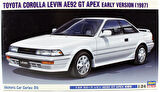 Hasegawa HC36 21136 1/24 Ölçek, Toyota Corolla Nevin AE92 Apex 1987, Otomobil Plastik Model Kiti