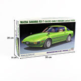 Hasegawa HC43 21143 1/24 Ölçek, Mazda Savanna RX-7 (SA22C) Limited, Otomobil Plastik Model Kiti