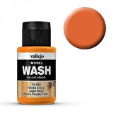 Vallejo 76505 35 ml. Light Rust, Wash Serisi Model Boyası