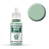 Vallejo 70331 18 ml. Italian Tanker Highlights, Panzer Aces Serisi Model Boyası