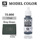 Vallejo 70866 18 ml. (165) Grey Green-Matt, Model Color Serisi Model Boyası