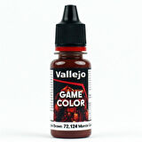 Vallejo 72124 18 ml. Gorgon Brown, Game Color Serisi Model Boyası