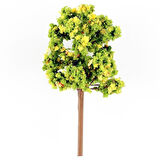 Hobbytime 7 Cm. Yuvarlak Formlu Ihlamur Ağacı Modeli, 3 Adet