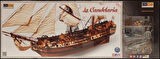 Occre 13000 1/85 Ölçek, La Candelaria, 70 cm. Yelkenli Akdeniz Bomba Gemisi, Ahşap Model Kiti