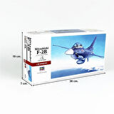 Hasegawa PT29 7229 1/48 Ölçek, Mitsubishi F-2B, Savaş Uçağı Plastik Model Kiti