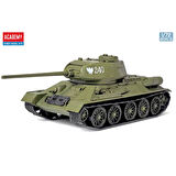 Academy 13421 1/72 Ölçek, T-34-85 Soviet Orta Sınıf Tankı, Plastik Model kiti