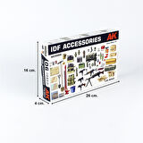 AK 35006 1/35 Ölçek, İsrail Ordusu Aksesuarları, Plastik Model Kiti