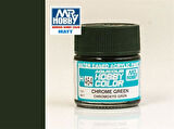 Mr.Hobby H-464 10 ml. Chrome Green, Aqueous Serisi Model Boyası