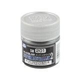 Mr.Hobby SM-201 10 ml. Super Fine Silver, Metallic Colors-II Serisi Model Boyası