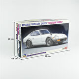 Hasegawa 20618 1/24 Ölçek, Nissan Fairlady 240ZG (Custom Wheel), Otomobil Plastik Model Kiti