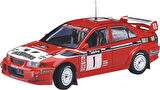 Hasegawa 20666 1/24 Ölçek, Mitsubishi Lancer Evolution VI (1999 Monte-Carlo Rally winner) (Limited Edition) Yarış Aracı Plastik