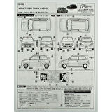 Fujimi ID-153 04637 1/24 Ölçek, Daihatsu Mira Turbo TR-XX/Aero, Otomobil Plastik Model Kiti